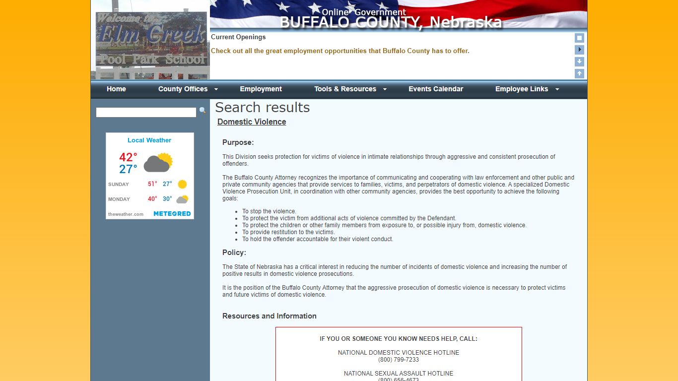 Buffalo County: Search results - Nebraska